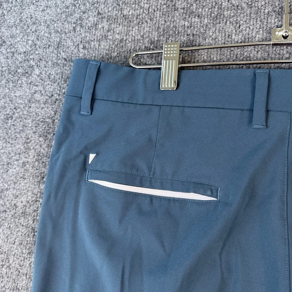 Primo Golf Jogger Pants Mens 34 Tall Blue Performance Tapered Ankle Zip
